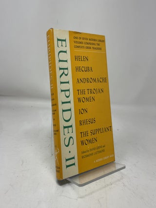 Item #464841 Euripides II - The Complete Greek Tragedies Vol. VI. David Grene