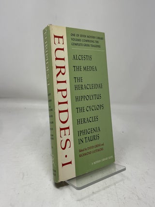 Item #464846 Euripides I - The Complete Greek Tragedies Vol. V. David Grene, Richmond Lattimore