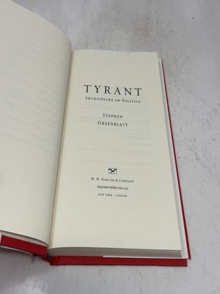 Tyrant: Shakespeare on Politics