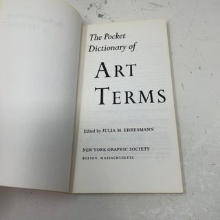 The Pocket Dictionary of Art Terms