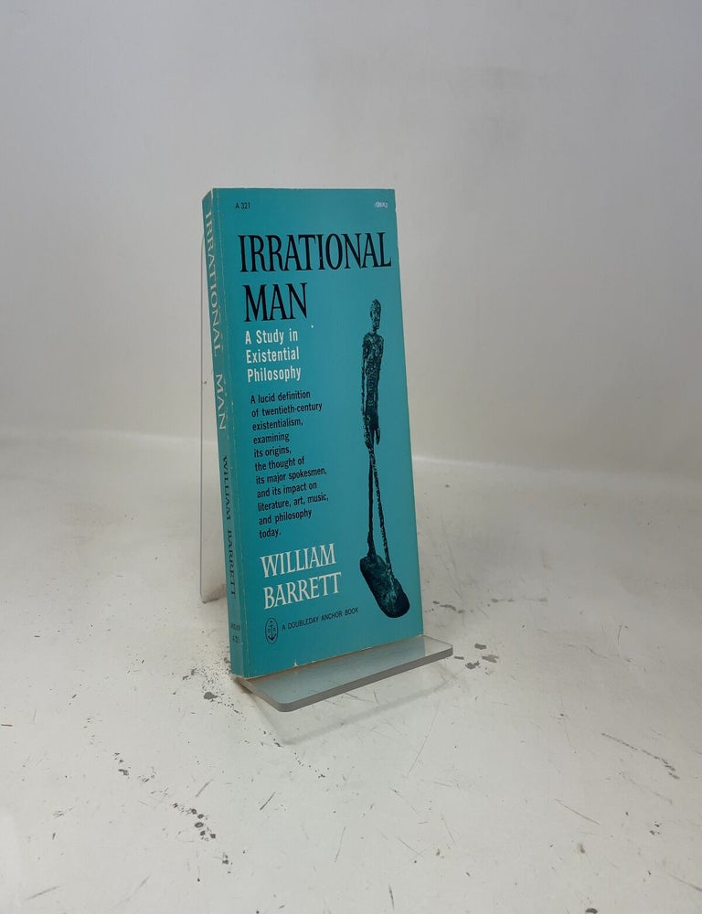 Item #464977 Irrational Man. William Barrett.