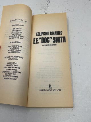 Eclipsing Binaries (Family d'Alembert Series, #8)