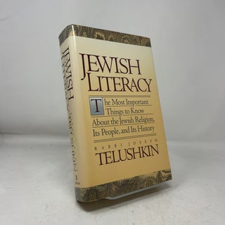 Item #465099 Jewish Literacy: The Most Important Things to Know About the Jewish Religion, Its...