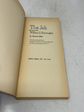 The Job: Interviews With William S. Burroughs