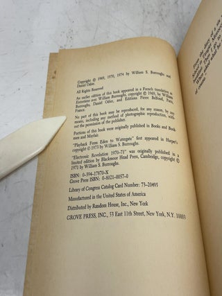 The Job: Interviews With William S. Burroughs
