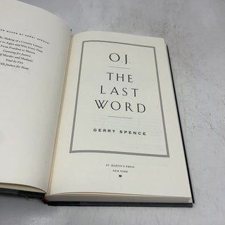 O.J. the Last Word