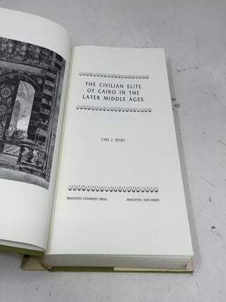 The Civilian Elite of Cairo in the Later Middle Ages