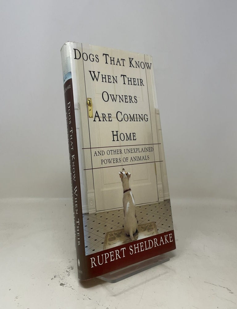Item #465730 Dogs That Know When Their Owners Are Coming Home. Rupert Sheldrake.