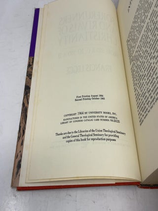 Forerunners and Rivals of Christianity - From 330 B.C. to 330 A.D.