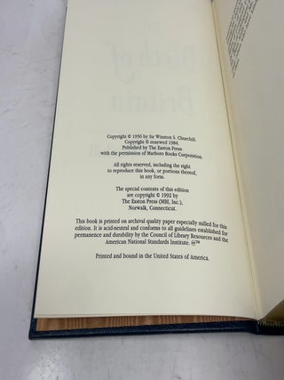 A History of the English-Speaking Peoples - 4 Volumes: The Birth of Britain, The New World, The Age of Revolution, The Great Democracies