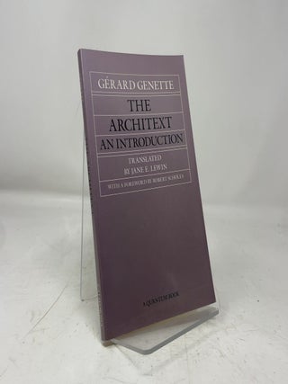 Item #466526 The Architext: An Introduction. Gérard Genette