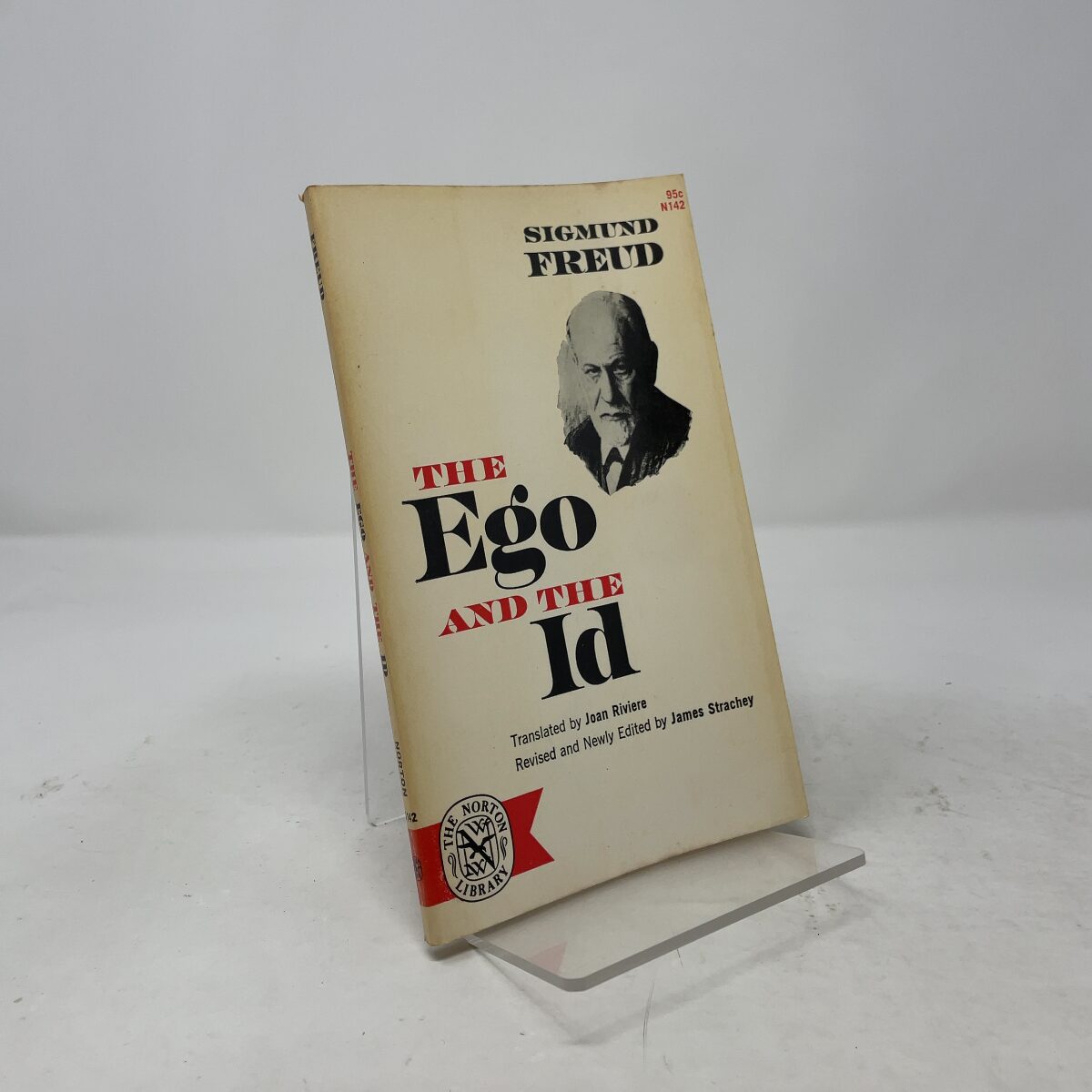 The Ego and the Id by Sigmund Freud PB First Edition Very Good 1962