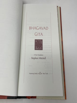 Bhagavad Gita: A New Translation