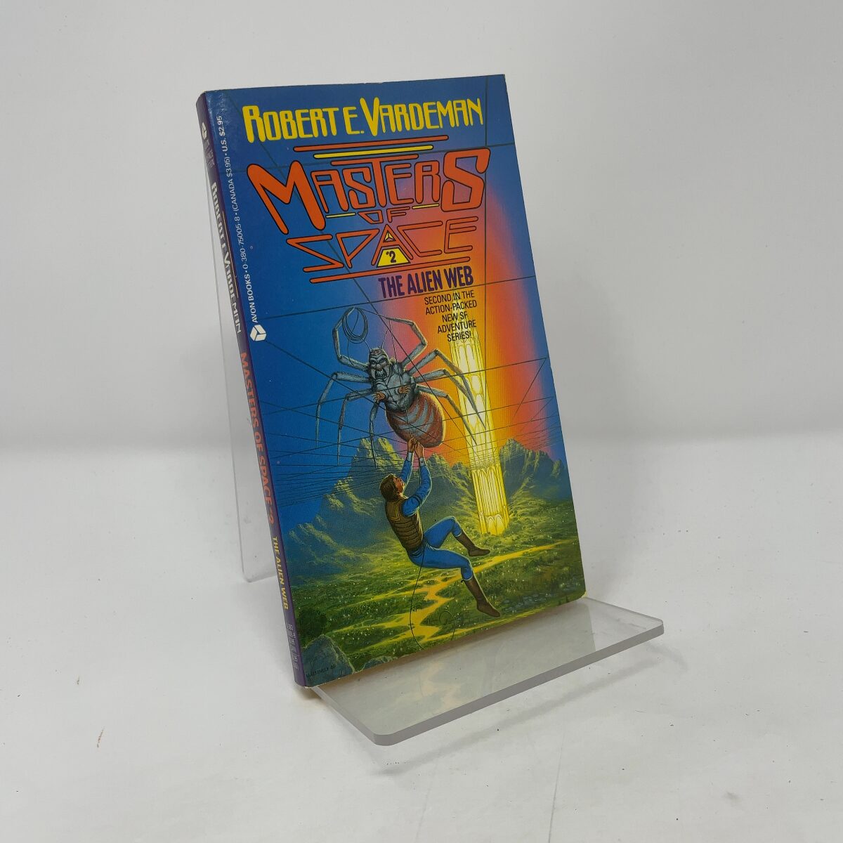 Alien Web (Masters of Space, No 2) by Robert E. Vardeman PB First Edition Like