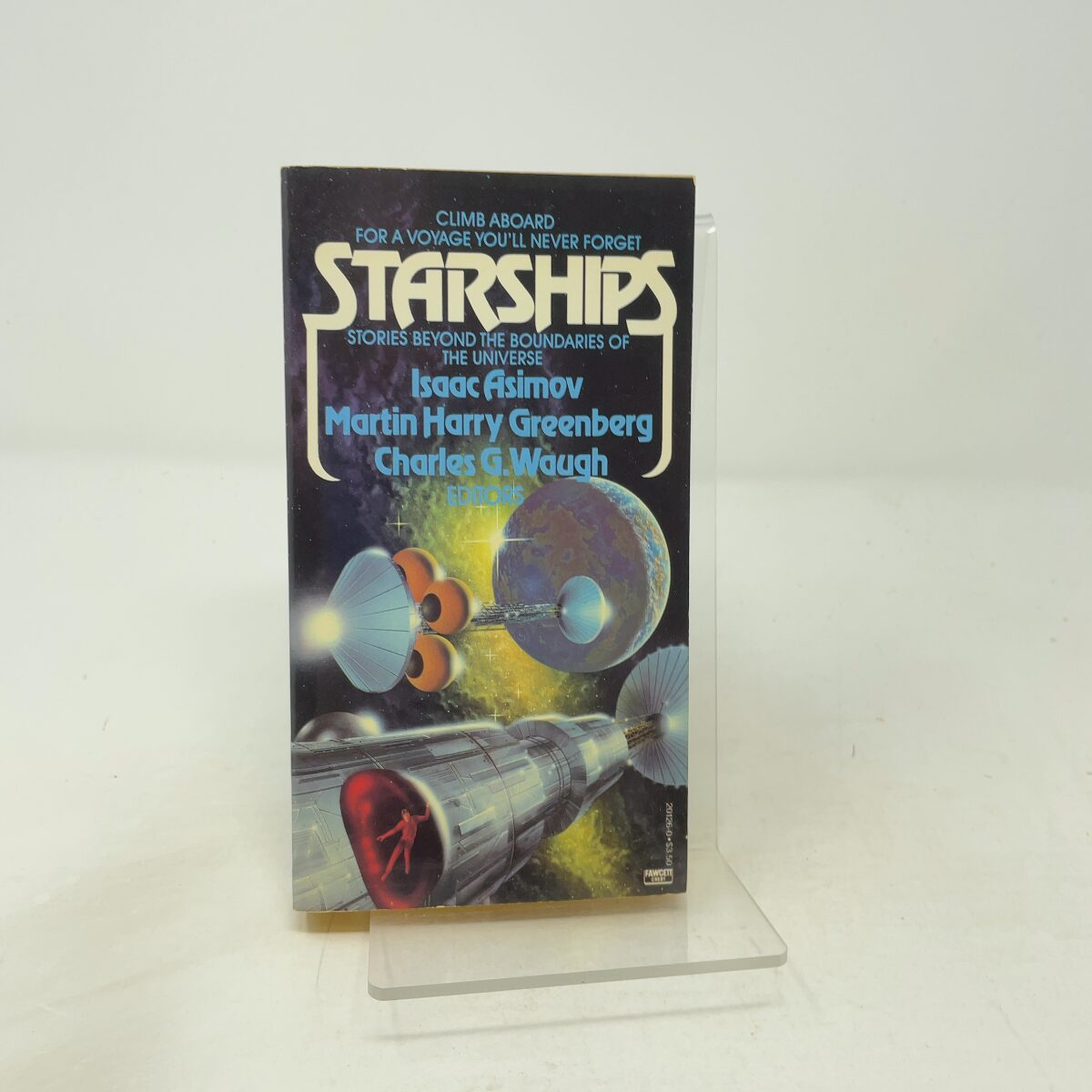 Starships Science Fiction Stories by PB First Edition Like New 1983