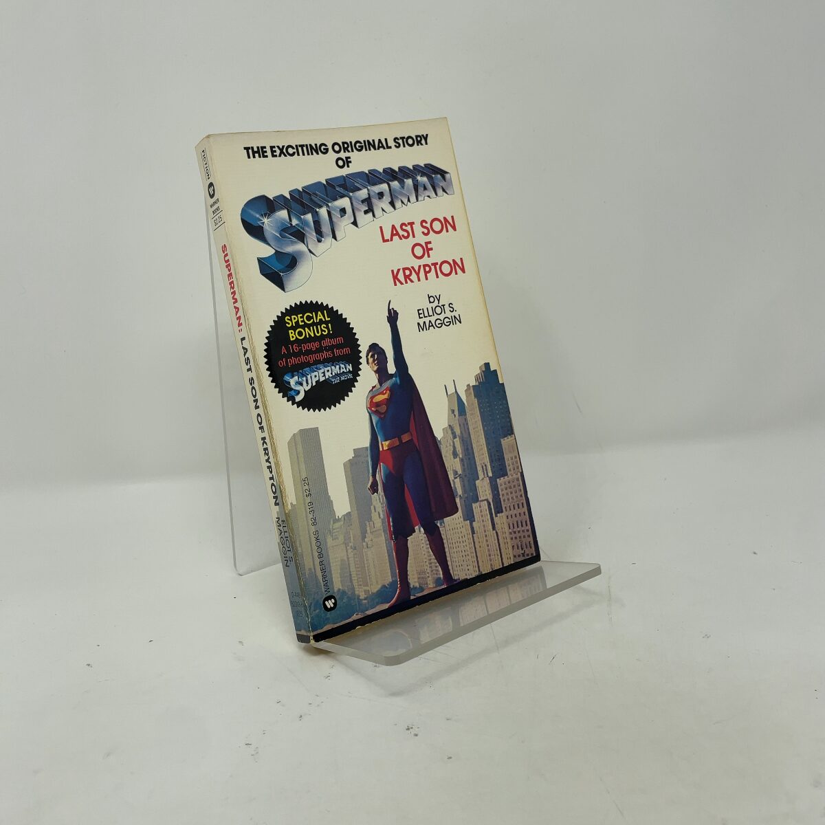 Superman, Last Son of Krypton by Maggin, Elliot S. PB First Edition Like New 19