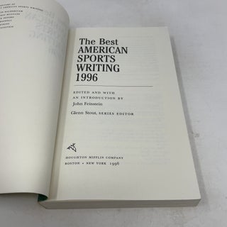 The Best American Sports Writing 1996
