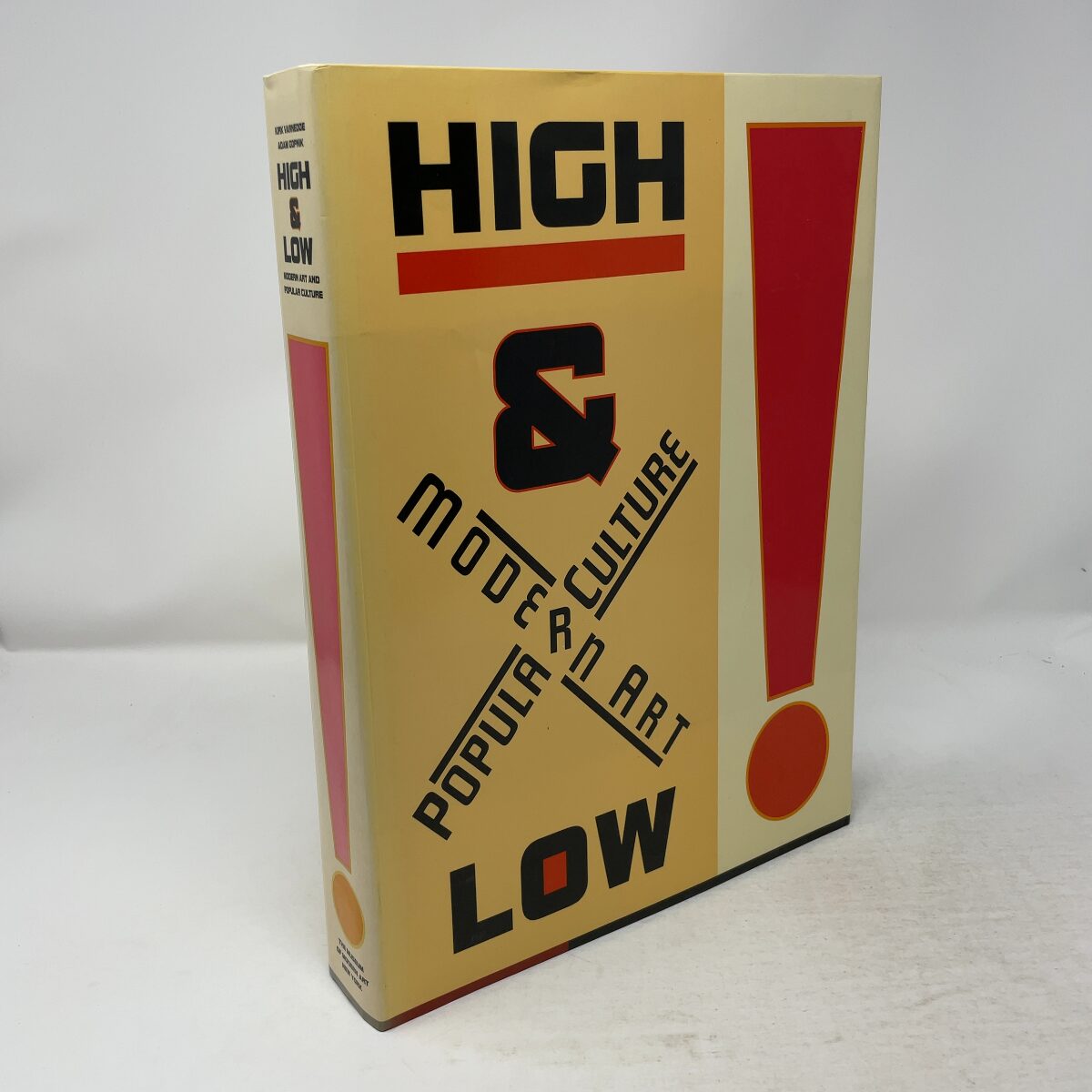 High and Low by Varnedoe, Kirk; Gopnick, Adam HC First Edition Like New 1990