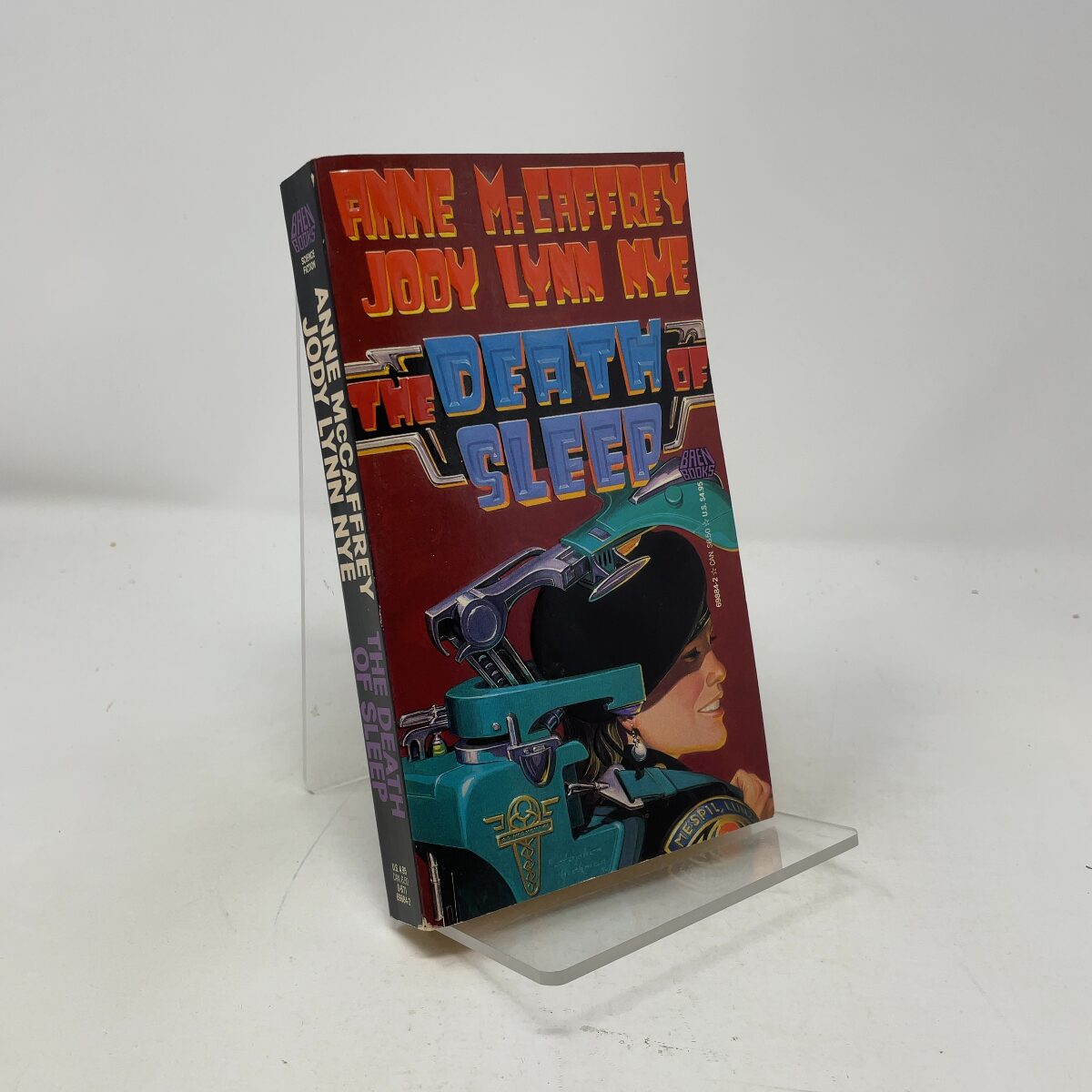 The Death of Sleep by Anne McCaffrey PB First Edition Like New 1990