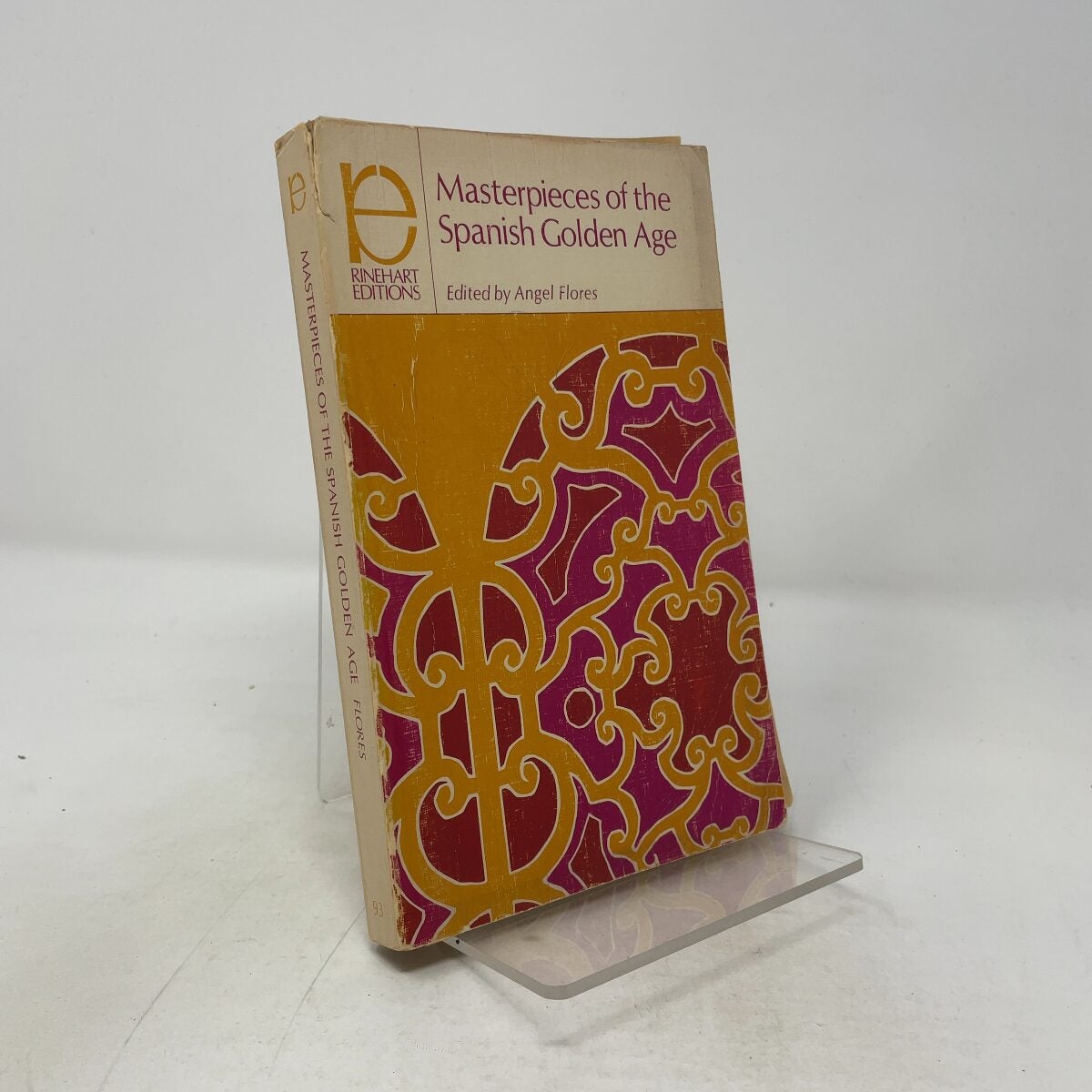 Masterpieces of the Spanish Golden Age by Angel Flores PB First Edition Very Go