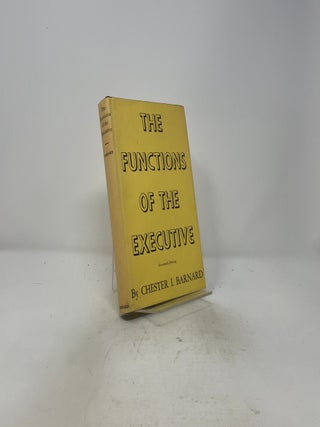 THE FUNCTIONS OF THE EXECUTIVE