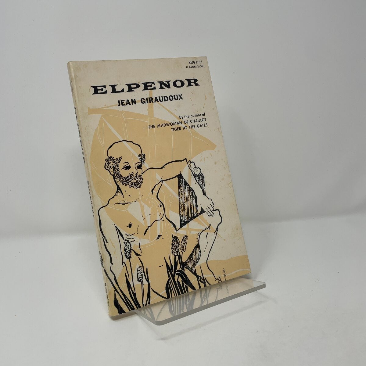 ELPENOR by Jean Giraudoux PB First Edition Very Good 1958