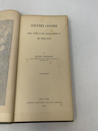 Country Cousins: Short Studies in the Natural History of the United States