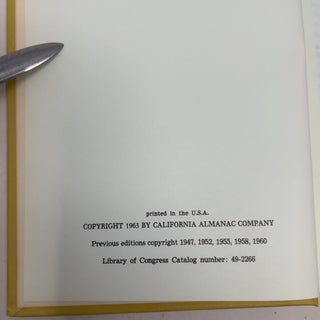 California Almanac: A Comprehensive Study of California--Past, Present, and Future