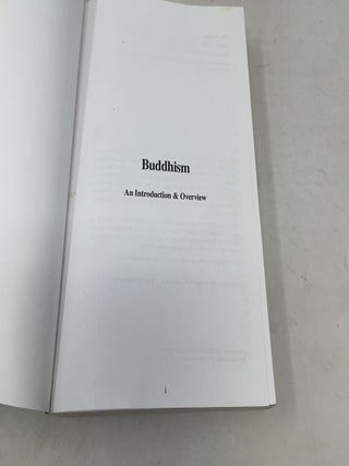 Buddhism: An Overview