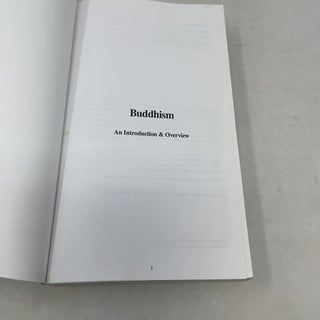 Buddhism: An Overview