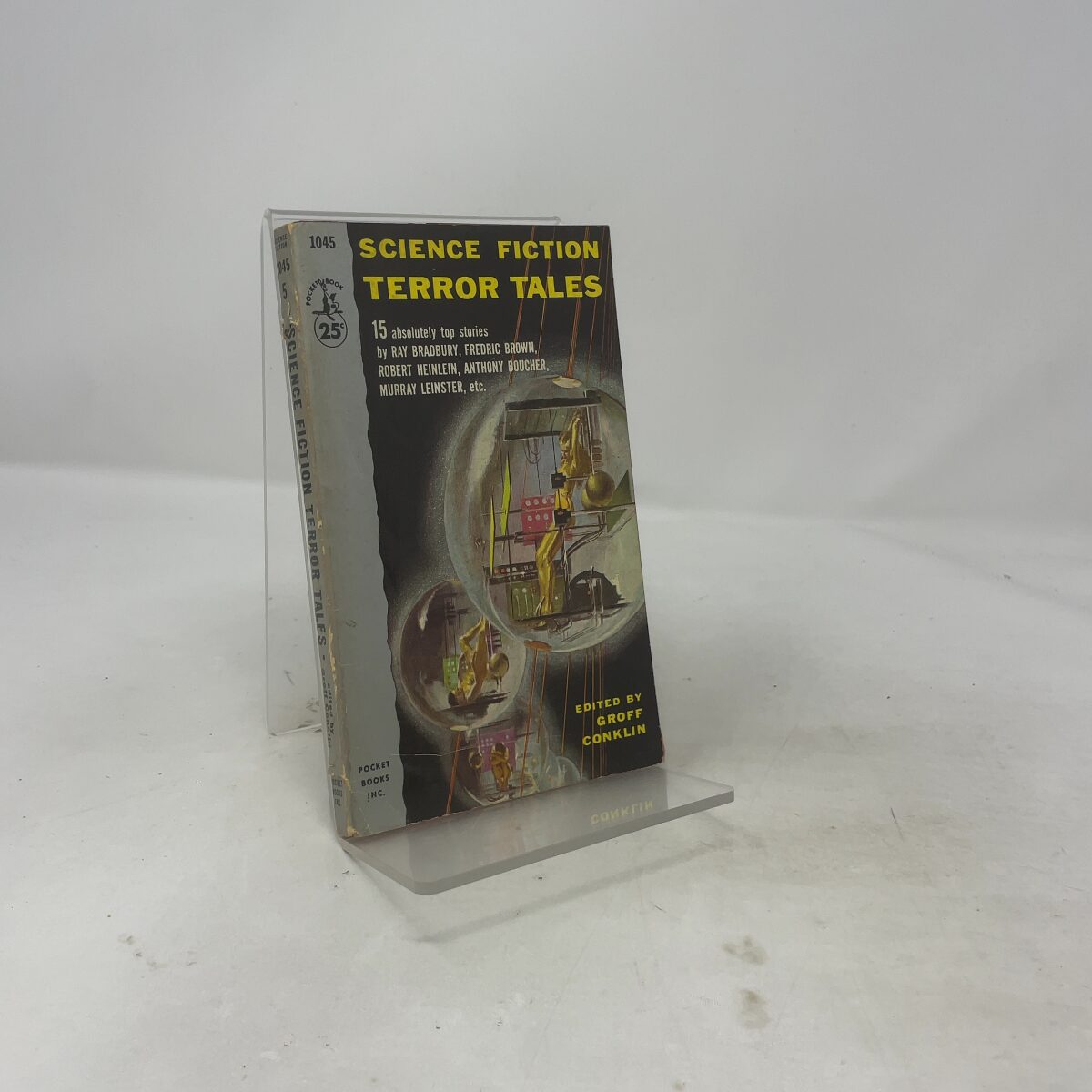 Science Fiction Terror Tales by Groff Conklin PB First Thus Very Good 1955