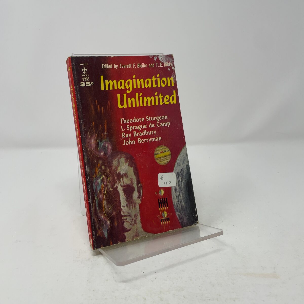 Imagination Unlimited by Everett F. Bleiler, T. E. Dikty PB First Thus Very Goo