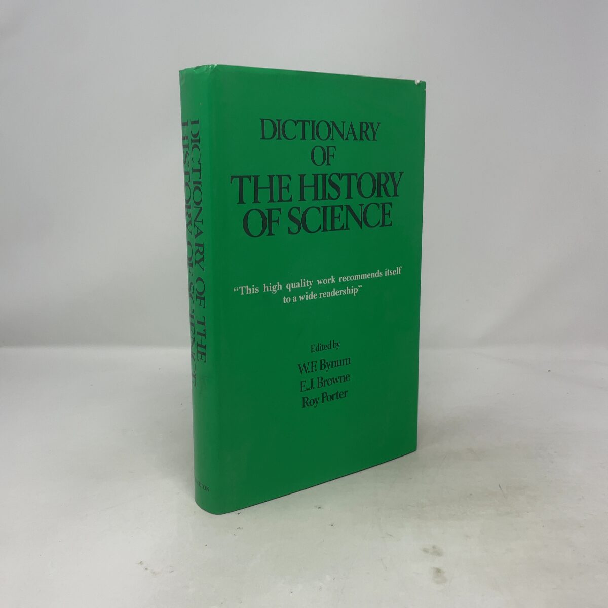 Dictionary of the History of Science (Princeton Legacy Library) by HC First Edi