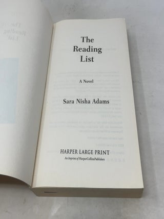 The Reading List: A Novel