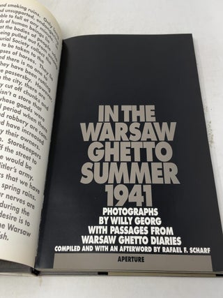 In the Warsaw Ghetto: Summer 1941