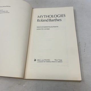 Mythologies