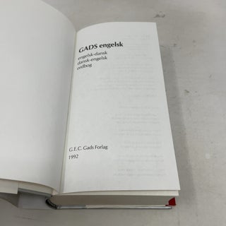 Collins-Gads Danish Dictionary