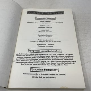 The 1991 University of Arizona Race Track Industry Program Symposium on Racing