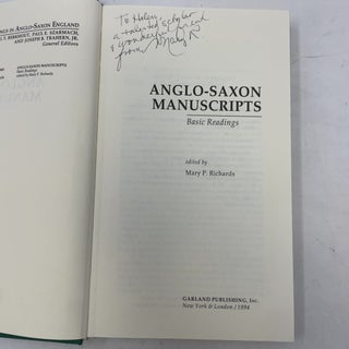 Anglo-Saxon Manuscripts (Basic Readings in Chaucer and His Time)