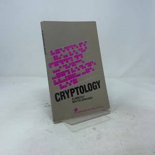 Item #539901 Cryptology (Spectrum). Albrecht Beutelspacher