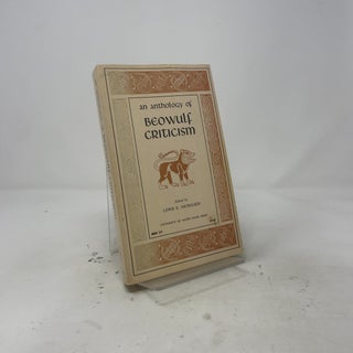 Item #540059 An Anthology of Beowulf Criticism