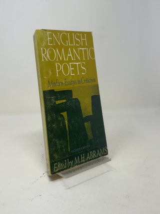 Item #543224 English Romantic Poets: Modern Essays in Criticism
