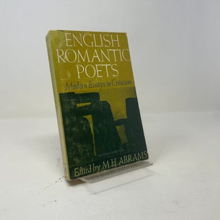 Item #543224 English Romantic Poets: Modern Essays in Criticism