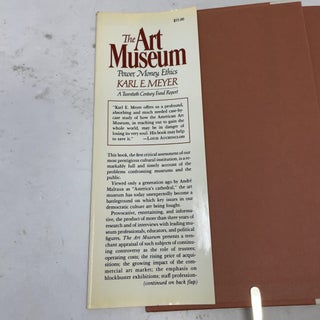 The Art Museum: Power, Money, Ethics