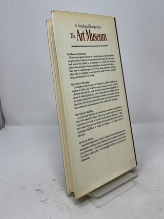 The Art Museum: Power, Money, Ethics