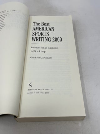 The Best American Sports Writing 2000 (The Best American Series)