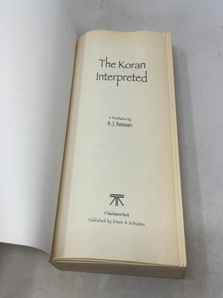 The Koran Interpreted: A Translation