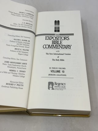 The Expositor's Bible Commentary (Volume 10) - Romans through Galatians
