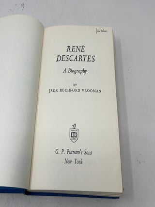 Rene Descartes: A Biography