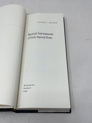 Spectacle Entertainments of Early Imperial Rome